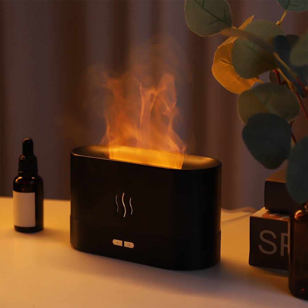 Flame Humidifier Essential Oil Diffuser