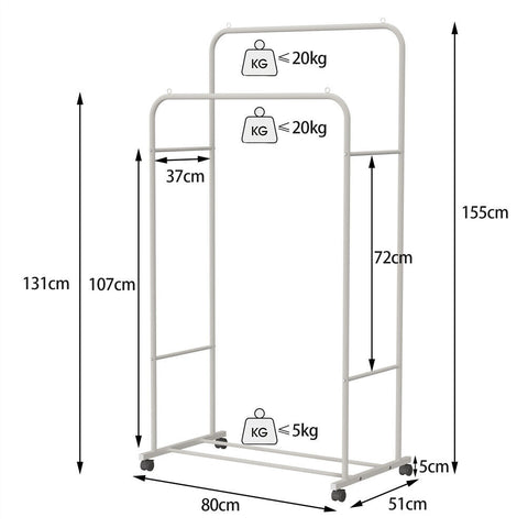 heavy duty clothes rack